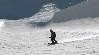 Nate Bourgoin Halfpipe Cork 9 in Saas Fee