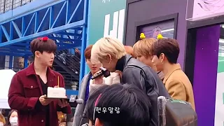 181121 불토엔혼코노 몬스타엑스(MONSTA X) 원호야 셔누도 한입만줘~ㅋㅋ