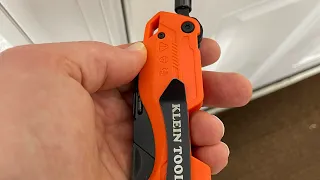 Installed a door lock using Klein knife/screwdriver.