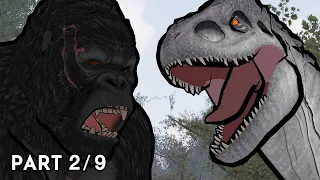 King Kong (2005) vs Indominus Rex | Animation (Part 2)