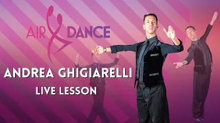 Andrea Ghigiarelli live lesson on AirDance app