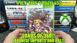 Loads of Xbox 360!!! Japanese imports and PAL! plus 1 random Game gear cart. Video games pickups #53