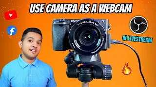 How To Live Stream Using DSLR Or Mirrorless Camera⚡Capture Card Method ! 🔥🔥