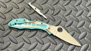 Spyderco Delica Disassembly