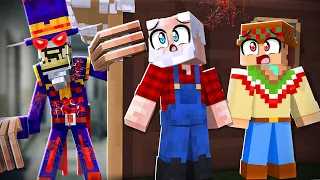 ¡IMPOSIBLE ESCONDERSE del PAYASO MALVADO! 💀😨⚠  MINECRAFT con SILVIOGAMER y SOYDANY