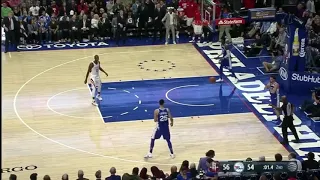 All of Ben Simmons 3 point attempts his rookie season