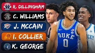 2024 NBA Mock Draft | New Number 1!