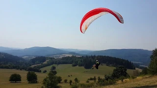 Paragliding Vír(Javorův kopec)