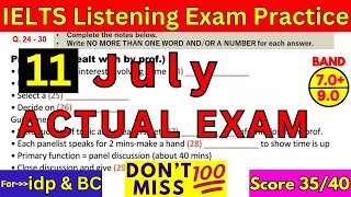APRIL 2024 MOST CHALLENGING IELTS LISTENING TEST WITH ANSWER KEY | IELTS EXAM PREDICTION | IDP & BC