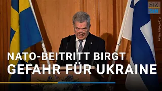 Nato-Beitritt von Finnland und Schweden birgt Gefahr für die Ukraine