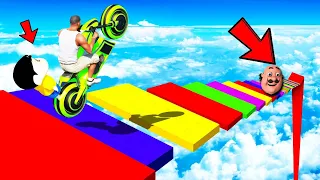 FRANKLIN AND SHINCHAN TRIED IMPOSSIBLE SUPER MEGA RAMP CHALLENGE || GTA 5 TAMIL || KILLADI GAMING2.0