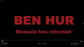 1  MOVIEBITS  BEN HUR  Messala  returned  9 minutes