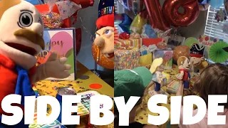 SML Movie: Jeffy's 18th Birthday! Behind the Scenes and Original Video! | Side by Side!