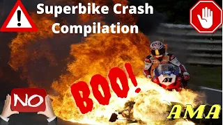 Superbike Crash Compilation | Motorcycle Racing fatal | DashCam | Crazy Drivers (18+) | AMA #1 TOP 1