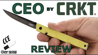 Review of the CRKT CEO - Why Do I  Keep Doing This To Myself???