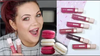 L'oreal infallible matte Les macarons lipstick collection | review and lip swatches