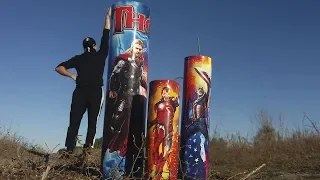 САМЫЕ МОЩНЫЕ ПЕТАРДЫ MARVEL, ВЗРЫВАЕМ В НОРЕ  MOST POWERFUL PETARDS, MARVEL