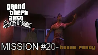 GTA San Andreas - Walkthrough - Mission #20 - House Party (HD). SALIVA GAMING.