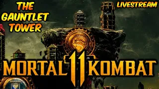 MK11 FINISHING *THE GAUNTLET* TOWER IN TOWERS OF TIME!! (DEAD TRIGGER LIVESTREAM)