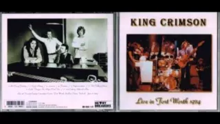 King Crimson "Improvisation" (1974.6.6) Fort Worth, Texas, USA