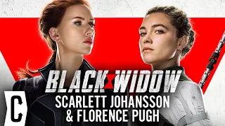 Scarlett Johansson and Florence Pugh on Black Widow and How the Script Changed