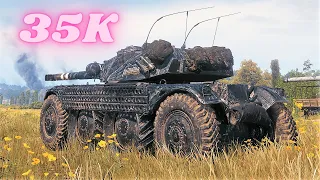 Panhard EBR 105  18K Spot Damage & Panhard EBR 105 17K  World of Tanks Replays 4K