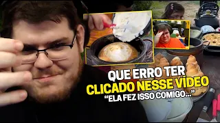 CASIMIRO REAGE: CLEIDE FAZ ALIMENTOS INCRÍVEIS COM PÃO | Cortes do Casimito