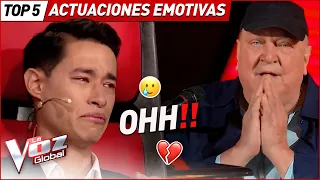 Cayeron LÁGRIMAS con estas actuaciones EMOTIVAS en La Voz Senior