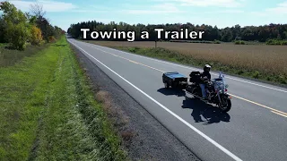 Towing a Trailer on a Motorcycle