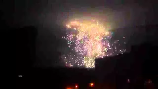 Донецк 08 02 15 Обстрел фосфорными бомбами Ukraine Donetsk Fire phosphoric bombs...