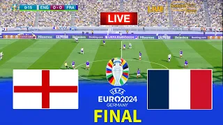 England vs France - Final UEFA Euro 2024 | Full Match All Goals | Live Football Match PES