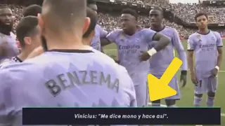 Vinicius ENLOQUECE, le dicen MONO 🐵 en MESTALLA 🔥