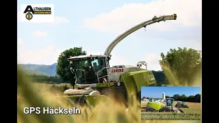 GPS Häckseln mit Althausen Agrarservice #GPSHäckseln#Claas#Fendt#Agriculture#Landwirtschaft#Häckseln