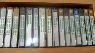 Большая коллекция аудиокассет. EURODANCE POP ROCK  The largest collection of cassettes in the world