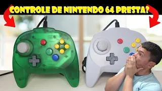 A BRINDO A CAIXA: CONTROLE DE NINTENDO 64 DO ALIEXPRESS! PRESTA?