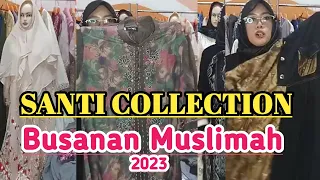 Fashion Muslimah Online shopping Pakaian Wanita Murah Santi Collection #brukatmewah