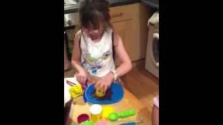 Cooking with Play-Doh