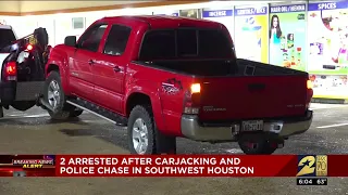 Four armed juveniles arrested after carjacking