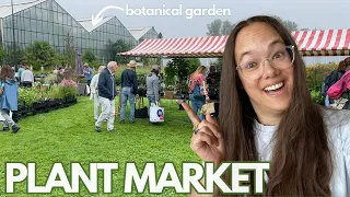 Plant market and Botanical Garden visit | Plant with Roos