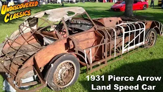 Mystery 1931 Pierce Arrow Land Speed Car, Built by Preston Tucker?