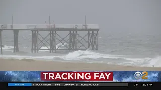 Tropical Storm Fay Causes Flooding Along Jersey Shore