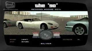 GTA San Andreas - Walkthrough - Driving School #7 - The '90' (HD)