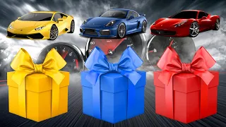 CHOOSE YOUR GIFT - The Ultimate Supercar Challenge: Porsche vs Ferrari vs Lamborghini