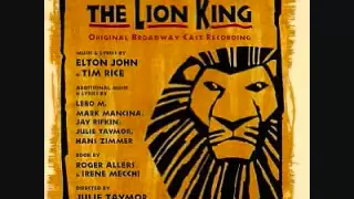 The Lion King Broadway Soundtrack - 05. I Just Can't Wait to Be King