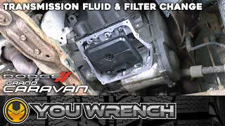 How to do a Transmission Fluid and Filter Change - Dodge Grand Caravan (3.6 V6 2011-2021)