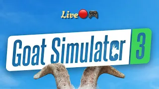 Causing chaos as...a goat! Goat Simulator 3 part 20