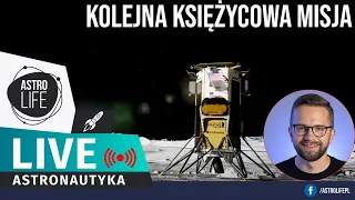 Kolejna misja na Księżyc 🌝 Start Falcona 9 z lądownikiem NOVA-C. + Radek Grabarek @wnms