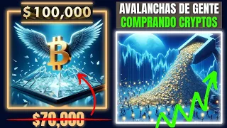 📈 BITCOIN A PUNTO DE ROMPER LOS 70K A POR LOS 100K 🚀. LAS MASAS LOCAS POR COMPRAR CRYPTOS 💰🤑