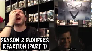 SHADOWHUNTERS - SEASON 2 BLOOPERS (PART 1) REACTION