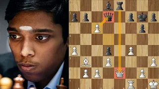 PRAGG TURNS INTO ALPHAZERO AGAINST FABI!! || R.PRAGGNANANDHAA VS FABIANO CARUANA || FIDE WORLD CUP